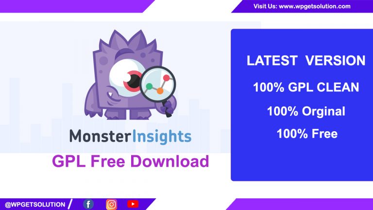 MonsterInsights Plus Premium Plugin Free Download